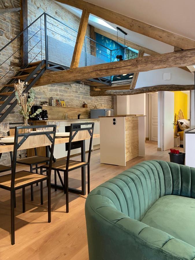 Logement Entier Noyers - L'Appart Des Anges 2 Bagian luar foto