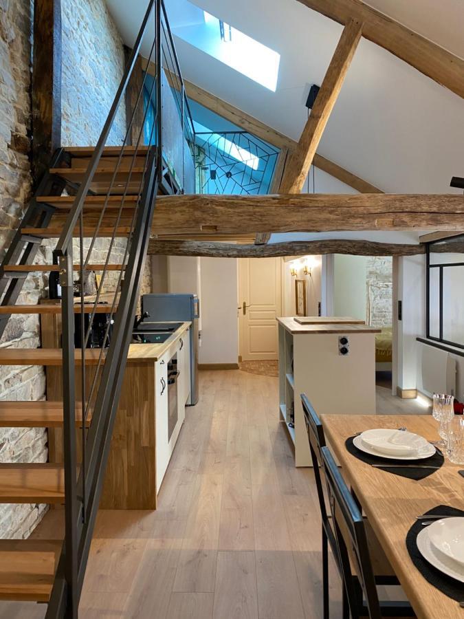 Logement Entier Noyers - L'Appart Des Anges 2 Bagian luar foto